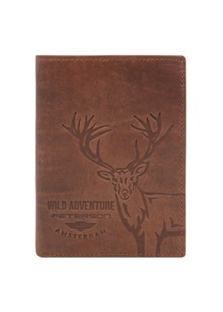 Portfel męski skórzany skóra naturalna Peterson ze sklepu lenaodniemowlakadoszkolniaka.pl w kategorii Portfele męskie - zdjęcie 187467349