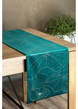 OBRUS BLINK 18 35 X 180 CM CIEMNOTURKUSOWY ze sklepu lenaodniemowlakadoszkolniaka.pl w kategorii Obrusy i bieżniki - zdjęcie 187467417