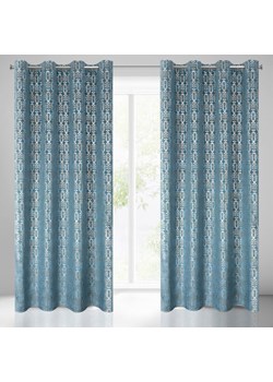 ZASŁONA GOTOWA LAURA 140 X 250 CM NIEBIESKI ze sklepu lenaodniemowlakadoszkolniaka.pl w kategorii Zasłony - zdjęcie 187467748