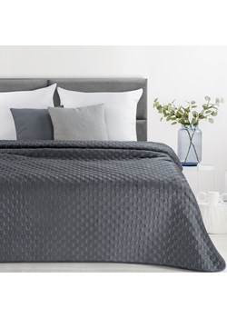 NARZUTA SOFIA 4 200 X 220 CM GRAFITOWY ze sklepu lenaodniemowlakadoszkolniaka.pl w kategorii Narzuty i kapy - zdjęcie 187468207