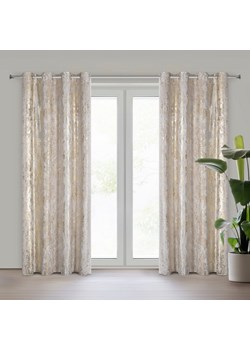 ZASŁONA GOTOWA SOFI 135 X 250 CM KREMOWY ze sklepu lenaodniemowlakadoszkolniaka.pl w kategorii Zasłony - zdjęcie 187468269