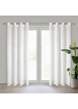 ZASŁONA GOTOWA ADELE 140 X 250 CM BIAŁY ze sklepu lenaodniemowlakadoszkolniaka.pl w kategorii Zasłony - zdjęcie 187468956