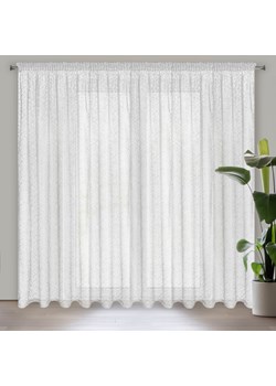 FIRANA GOTOWA AMANDA NA TAŚMIE 300 X 270 CM BIAŁY ze sklepu lenaodniemowlakadoszkolniaka.pl w kategorii Firany - zdjęcie 187468979