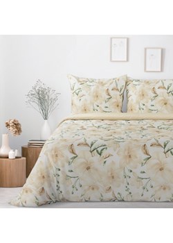 KOMPLET POŚCIELI BAWEŁNIANEJ SONIA 32 220 X 200 CM BEŻOWY ze sklepu lenaodniemowlakadoszkolniaka.pl w kategorii Pościele - zdjęcie 187469455