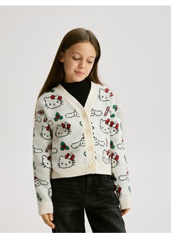 Reserved - Kardigan Hello Kitty and Friends - wielobarwny ze sklepu Reserved w kategorii Swetry dziewczęce - zdjęcie 187470558