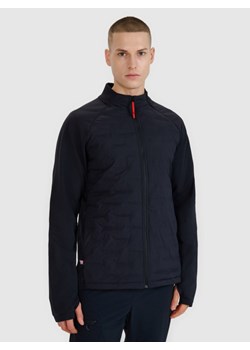 Męska kurtka trekkingowa 4F 4FWSS25TTJAM0876 - czarna ze sklepu Sportstylestory.com w kategorii Kurtki męskie - zdjęcie 187470935