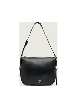 Pinko Skórzana torebka na ramię Zip Around Classic ze sklepu Gomez Fashion Store w kategorii Listonoszki - zdjęcie 187471097