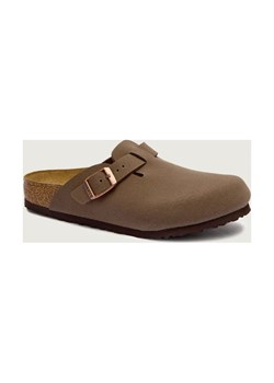 Birkenstock Mule Boston | z dodatkiem skóry | narrow fit ze sklepu Gomez Fashion Store w kategorii Klapki dziecięce - zdjęcie 187471107