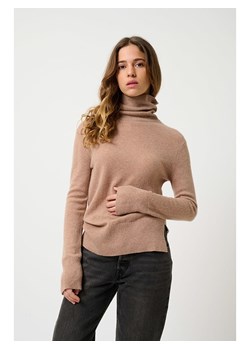 AUTHENTIC CASHMERE Kaszmirowy golf &quot;Fornet&quot; w kolorze jasnobrązowym ze sklepu Limango Polska w kategorii Swetry damskie - zdjęcie 187471835