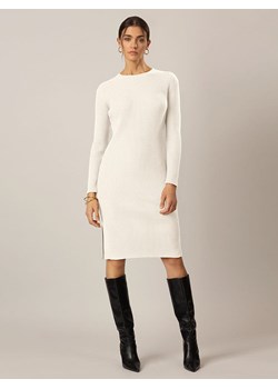 APART Sukienka dzianinowa w kolorze kremowym ze sklepu Limango Polska w kategorii Sukienki - zdjęcie 187471975