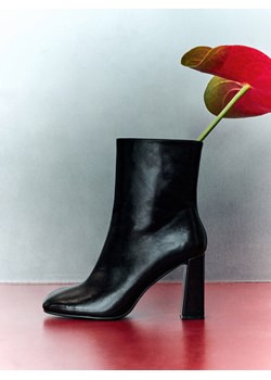 Reserved - Botki na obcasie - czarny ze sklepu Reserved w kategorii Botki - zdjęcie 187472557