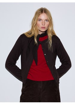 Reserved - Wełniany sweter - czerwony ze sklepu Reserved w kategorii Swetry damskie - zdjęcie 187472597