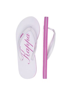Japonki Kappa 351C23W Pink Fuchsia - White Kolorowy ze sklepu eobuwie.pl w kategorii Klapki damskie - zdjęcie 187473287