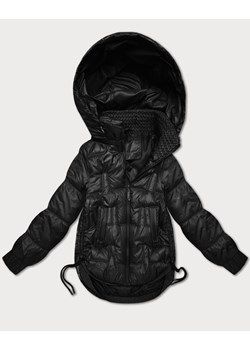 Przejściowa kurtka ze ściąganymi bokami S'West czarna (B8292-1) ze sklepu goodlookin.pl w kategorii Kurtki damskie - zdjęcie 187473849