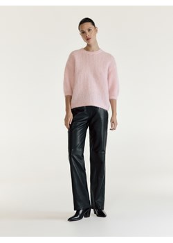 Reserved - Sweter z wełną - pastelowy róż ze sklepu Reserved w kategorii Swetry damskie - zdjęcie 187473968