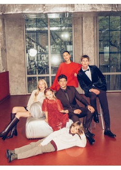 Reserved - Marynarka z wełną - brązowy ze sklepu Reserved w kategorii Marynarki męskie - zdjęcie 187474036