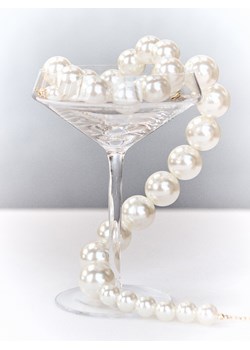 Reserved - Zestaw naszyjników z imitacją pereł - biały ze sklepu Reserved w kategorii Naszyjniki - zdjęcie 187474079