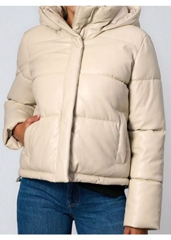 Sinsay - Pikowana kurtka puffer - kremowy ze sklepu Sinsay w kategorii Kurtki damskie - zdjęcie 187474925