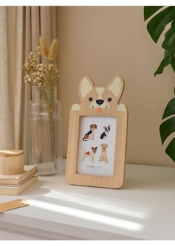 Sinsay - Ramka na zdjęcia z motywem psa - beżowy ze sklepu Sinsay w kategorii Ramki na zdjęcia - zdjęcie 187474938