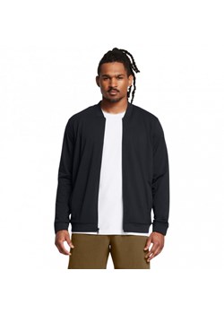 Męska kurtka przejściowa Under Armour UA Meridian Bomber - czarna ze sklepu Sportstylestory.com w kategorii Kurtki męskie - zdjęcie 187475059