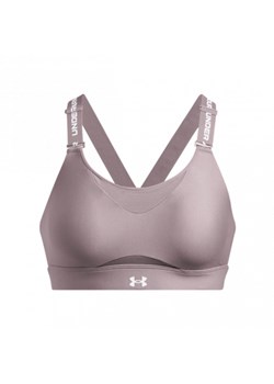 Biustonosz treningowy Under Armour UA Infinity High 2.0 Bra - beżowy ze sklepu Sportstylestory.com w kategorii Biustonosze - zdjęcie 187475108