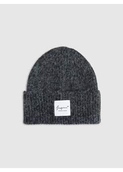 Damska czapka zimowa 4F 4FWAW25ACAPF672 - czarna ze sklepu Sportstylestory.com w kategorii Czapki zimowe damskie - zdjęcie 187475377