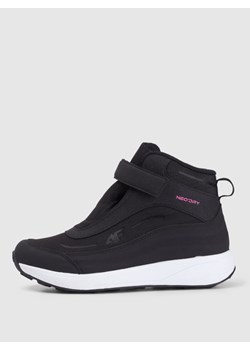 Dziewczęce buty zimowe śniegowce 4F 4FJRAW25FSBSF037 - czarne ze sklepu Sportstylestory.com w kategorii Buty zimowe dziecięce - zdjęcie 187475385