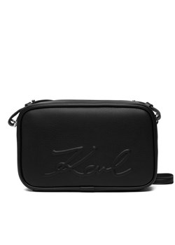 Torebka KARL LAGERFELD B1W30069 Czarny ze sklepu eobuwie.pl w kategorii Listonoszki - zdjęcie 187475679