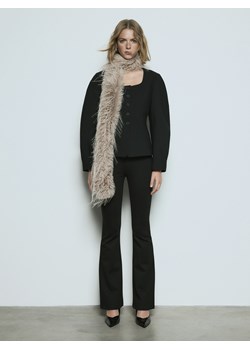 Reserved - Taliowana marynarka - czarny ze sklepu Reserved w kategorii Marynarki damskie - zdjęcie 187476389