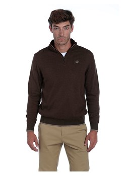 The Time of Bocha Sweter w kolorze brązowym ze sklepu Limango Polska w kategorii Swetry męskie - zdjęcie 187477829