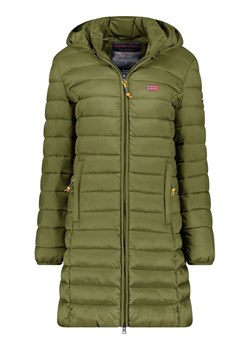 Geographical Norway Płaszcz pikowany &quot;Atikolor&quot; w kolorze oliwkowym ze sklepu Limango Polska w kategorii Kurtki damskie - zdjęcie 187477866