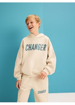 Reserved - Dzianinowy komplet - złamana biel ze sklepu Reserved w kategorii Komplety chłopięce - zdjęcie 187478838