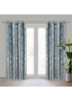 ZASŁONA GOTOWA ARIA 135 X 250 CM NIEBIESKI ze sklepu lenaodniemowlakadoszkolniaka.pl w kategorii Zasłony - zdjęcie 187479049