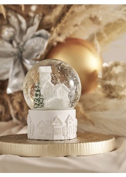 Sinsay - Świąteczna kula śnieżna - biały ze sklepu Sinsay w kategorii Dekoracje bożonarodzeniowe - zdjęcie 187479309