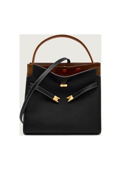 TORY BURCH Skórzany kuferek LEE RADZIWILL ze sklepu Gomez Fashion Store w kategorii Kuferki - zdjęcie 187479628
