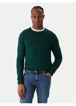Tommy Hilfiger Sweter Essential Ssnl MW0MW39999 Zielony Regular Fit ze sklepu MODIVO w kategorii Swetry męskie - zdjęcie 187481227