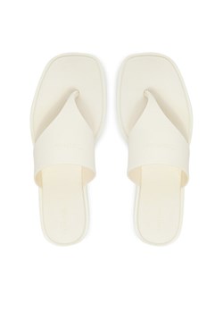 Calvin Klein Japonki Toepost Tpu Slide HW0HW02836 Écru ze sklepu MODIVO w kategorii Klapki damskie - zdjęcie 187481239
