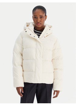 Tommy Hilfiger Kurtka puchowa WW0WW45739 Écru Regular Fit ze sklepu MODIVO w kategorii Kurtki damskie - zdjęcie 187481298