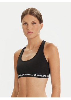 KARL LAGERFELD Biustonosz top A1W47007 Czarny ze sklepu MODIVO w kategorii Biustonosze - zdjęcie 187481316