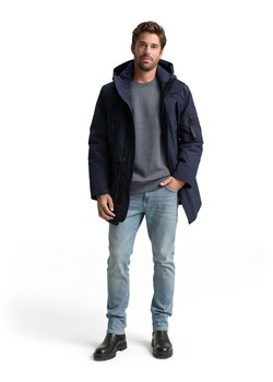 Tom Tailor Męska kurtka funkcjonalna Mężczyźni granatowy jednolity ze sklepu vangraaf w kategorii Kurtki męskie - zdjęcie 187482047