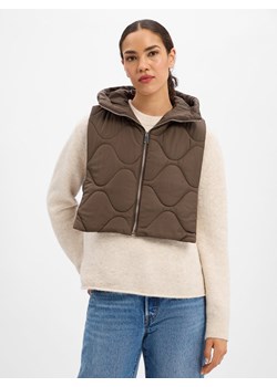Opus Damska pikowana kamizelka - Arauti flow Kobiety Sztuczne włókno błotnisty jednolity ze sklepu vangraaf w kategorii Kamizelki damskie - zdjęcie 187482056
