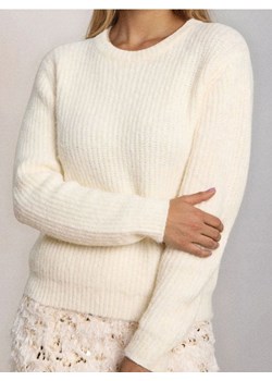 Sinsay - Sweter o grubym splocie z domieszką wełny - kremowy ze sklepu Sinsay w kategorii Swetry damskie - zdjęcie 187482558