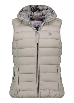 Geographical Norway Kamizelka pikowana "Vatikotal" w kolorze jasnoszarym ze sklepu Limango Polska w kategorii Kamizelki damskie - zdjęcie 187483559