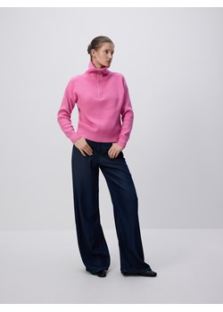 Reserved - Sweter z wiskozą - fioletowy ze sklepu Reserved w kategorii Swetry damskie - zdjęcie 187483756