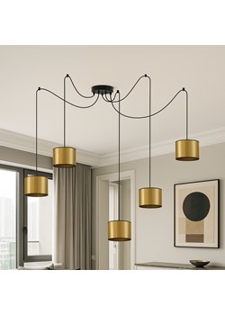 Lampa wisząca pająk 5 płomienna z regulacją wysokości WAIKIKI W5 MIRROR ze sklepu Lysne w kategorii Lampy wiszące - zdjęcie 187484048