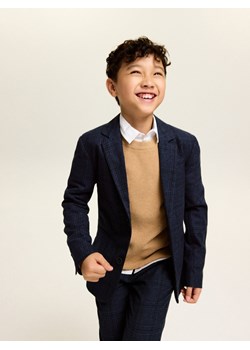 Reserved - Marynarka z wiskozą - granatowy ze sklepu Reserved w kategorii Marynarki i garnitury chłopięce - zdjęcie 187484499