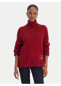 Liu Jo Golf MF5445 MS76L Czerwony Regular Fit ze sklepu MODIVO w kategorii Swetry damskie - zdjęcie 187484549