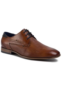 Półbuty Bugatti 312-10108-2100-6300 Brązowy ze sklepu eobuwie.pl w kategorii Buty eleganckie męskie - zdjęcie 187484765