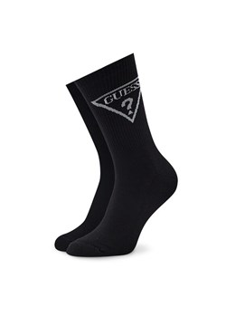 Skarpety długie Guess Z2RZ00 ZZ00I Czarny ze sklepu eobuwie.pl w kategorii Skarpetki damskie - zdjęcie 187485035