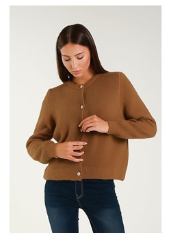 Tamba Kardigan w kolorze jasnobrązowym ze sklepu Limango Polska w kategorii Swetry damskie - zdjęcie 187485646